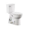 [785AA801.020] Aspirations Two-Piece Concealed 1.28 gpf/4.8 Lpf Chair Height Elongated Toilet With Seat - White
