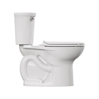 [788AA104.020] Cadet 12 in. Rough In 2-Piece 1.28 GPF/4.8LPF Single Flush Chair Height Elongated Antimicrobial Toilet with Slow Close Antimicrobial Seat - White