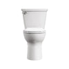 [788AA104.020] Cadet 12 in. Rough In 2-Piece 1.28 GPF/4.8LPF Single Flush Chair Height Elongated Antimicrobial Toilet with Slow Close Antimicrobial Seat - White