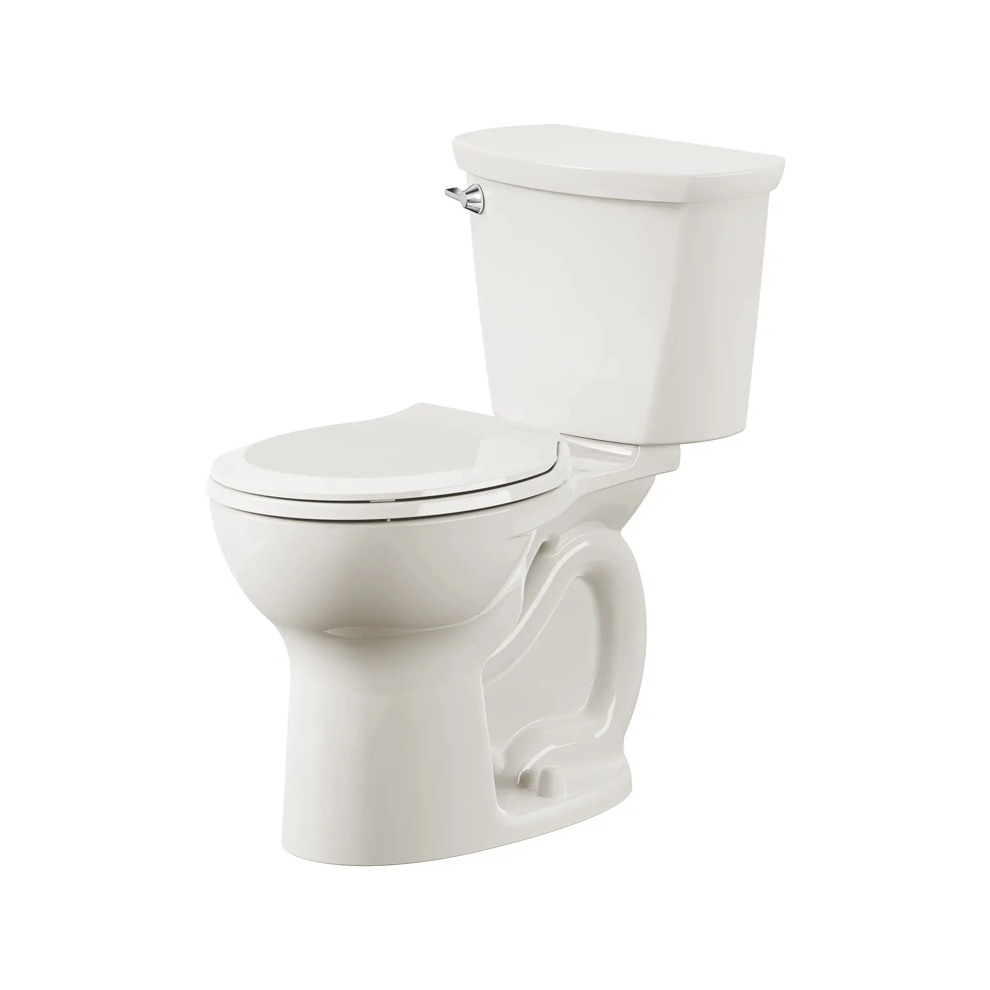 Cadet 12 in. Rough In 2-Piece 1.28 GPF/4.8LPF Single Flush Chair Height Round Front Antimicrobial Toilet with Slow Close Antimicrobial Seat // BONE // 244712_Cadet_SiloLeft_788BA104.021_0001_APRIL2024_CDNwebp.webp