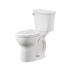 [788BA104.020] Cadet 12 in. Rough In 2-Piece 1.28 GPF/4.8LPF Single Flush Chair Height Round Front Antimicrobial Toilet with Slow Close Antimicrobial Seat - White