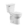 [788BA104.020] Cadet 12 in. Rough In 2-Piece 1.28 GPF/4.8LPF Single Flush Chair Height Round Front Antimicrobial Toilet with Slow Close Antimicrobial Seat - White