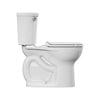 [788BA104.020] Cadet 12 in. Rough In 2-Piece 1.28 GPF/4.8LPF Single Flush Chair Height Round Front Antimicrobial Toilet with Slow Close Antimicrobial Seat - White