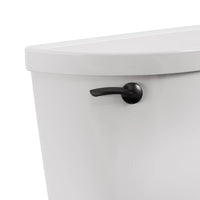 [4225A704.020] Champion Pro 12" Rough-In Tank with Champion Pro Matte Black Trip Lever - White