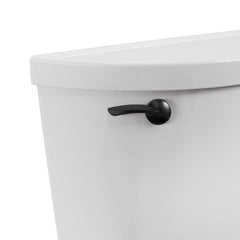 [4225A704.020] Champion Pro 12" Rough-In Tank with Champion Pro Matte Black Trip Lever - White