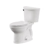 [4225A704.020] Champion Pro 12" Rough-In Tank with Champion Pro Matte Black Trip Lever - White