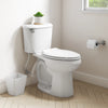 [3437A101.020] Colony®3 Chair-Height Elongated Bowl - White