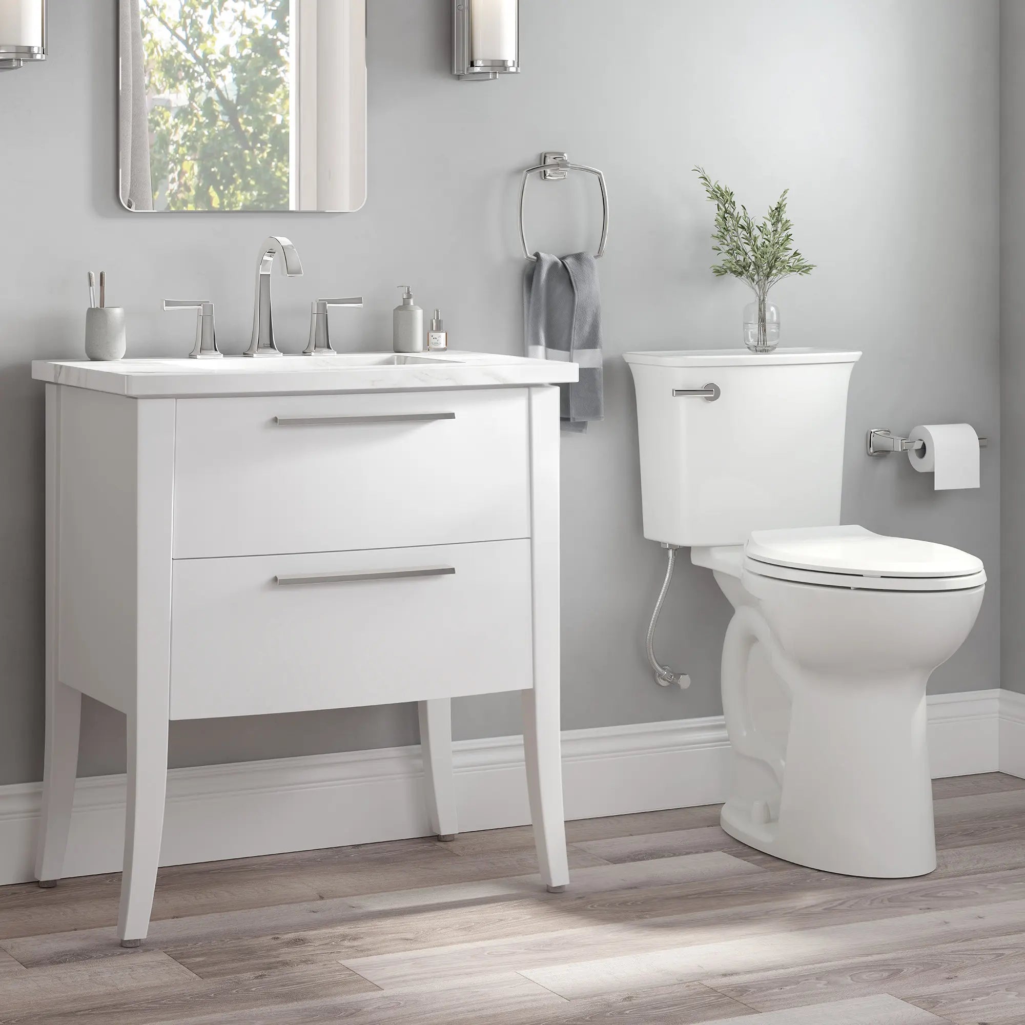 Elevation Two-Piece 1.28 gpf/4.8 Lpf Extra Tall Height Elongated Toilet With Seat // WHITE // 246951_Cadet_EnvironmentFull_746TA107.020_3517T001R.020_4299A101R.020_0001_JUNE2024_CDNwebp.webp