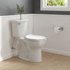 [788BA104.020] Cadet 12 in. Rough In 2-Piece 1.28 GPF/4.8LPF Single Flush Chair Height Round Front Antimicrobial Toilet with Slow Close Antimicrobial Seat - White