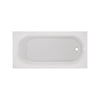 [1399202.020] Princeton® PRO Steel 60 x 32-inch Integral Apron Bathtub with Right-Hand Outlet - White