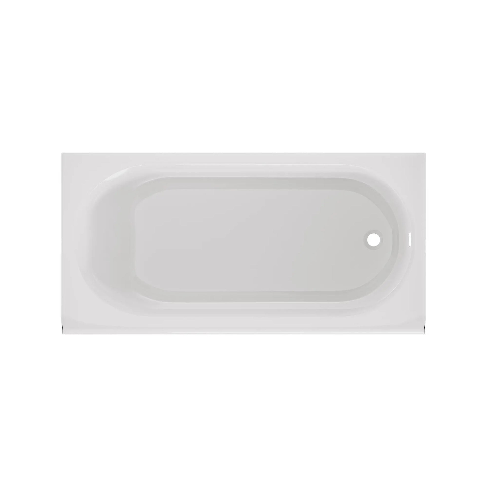 Princeton® PRO Steel 60 x 32-inch Integral Apron Bathtub with Right-Ha