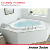 [6060LCE.020] EverClean 60 inch x 60 inch Corner Whirlpool - White