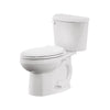[607AA001.020] Colony3® Two-Piece 1.28 gpf/4.8 Lpf Chair Height Elongated Toilet with Seat and Wax Ring - White
