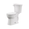 [608BA002.020] Edgemere® Two-Piece 1.28 gpf/4.8 Lpf Chair-Height Round-Front Toilet With Seat and Wax Ring - White