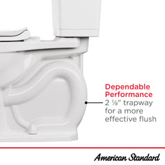 Yorkville® Two-Piece Pressure Assist 1.6 gpf/6.0 Lpf Chair Height Back Outlet Elongated EverClean® Toilet // WHITE // 250970_Trapway2.1in_Infographic_Generic_0001_DEC2024_CDNwebp.webp