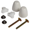 [7381251-200.0200A] EZ Install Bolt cap Kit - White
