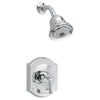 [T415501.002] Portsmouth 2.0 GPM Shower Trim Kit with FloWise Showerhead and Lever Handle - Polished Chrome