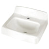[4869001.020] Regalyn® Cast Iron Wall-Hung Sink With Center Hole Only - White