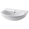 [0468001.020] 24-Inch Evolution Center Hole Only Pedestal Sink Top - Bone