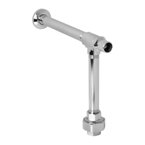 Bed Pan Cleanser with Self-Closing Spray Valve and Wall Mounted Pedal Valve