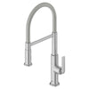 [1176960750] Sonner Single-Handle Semi-Pro 3-Function Kitchen Faucet 1.8 gpm/6.8 L/min with Deck Plate - Brushed Cool Sunrise