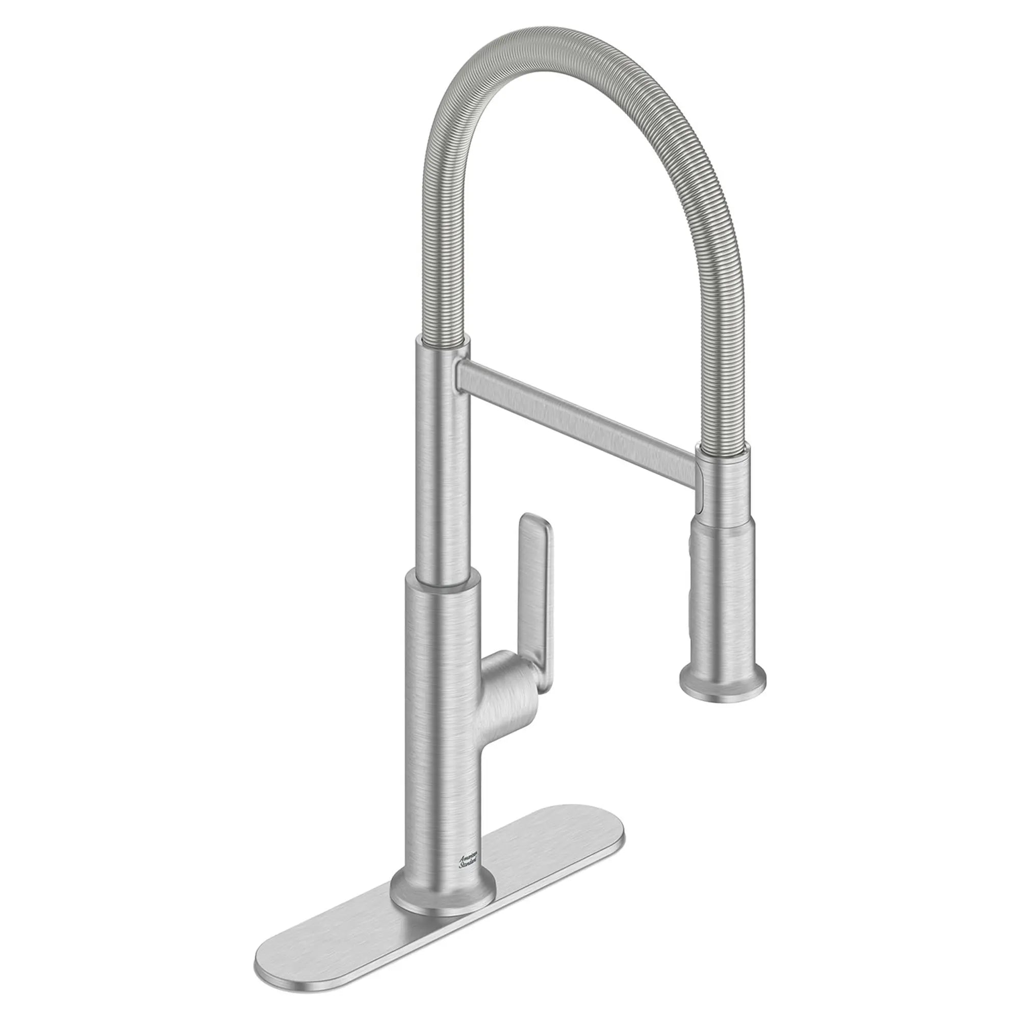 Sonner Single-Handle Semi-Pro 3-Function Kitchen Faucet 1.8 gpm/6.8 L/min with Deck Plate // STAINLESS STEEL // 260196_Sonner_SiloRight_1176960750_0002_FEBRUARY2025_2_CDNwebp.webp