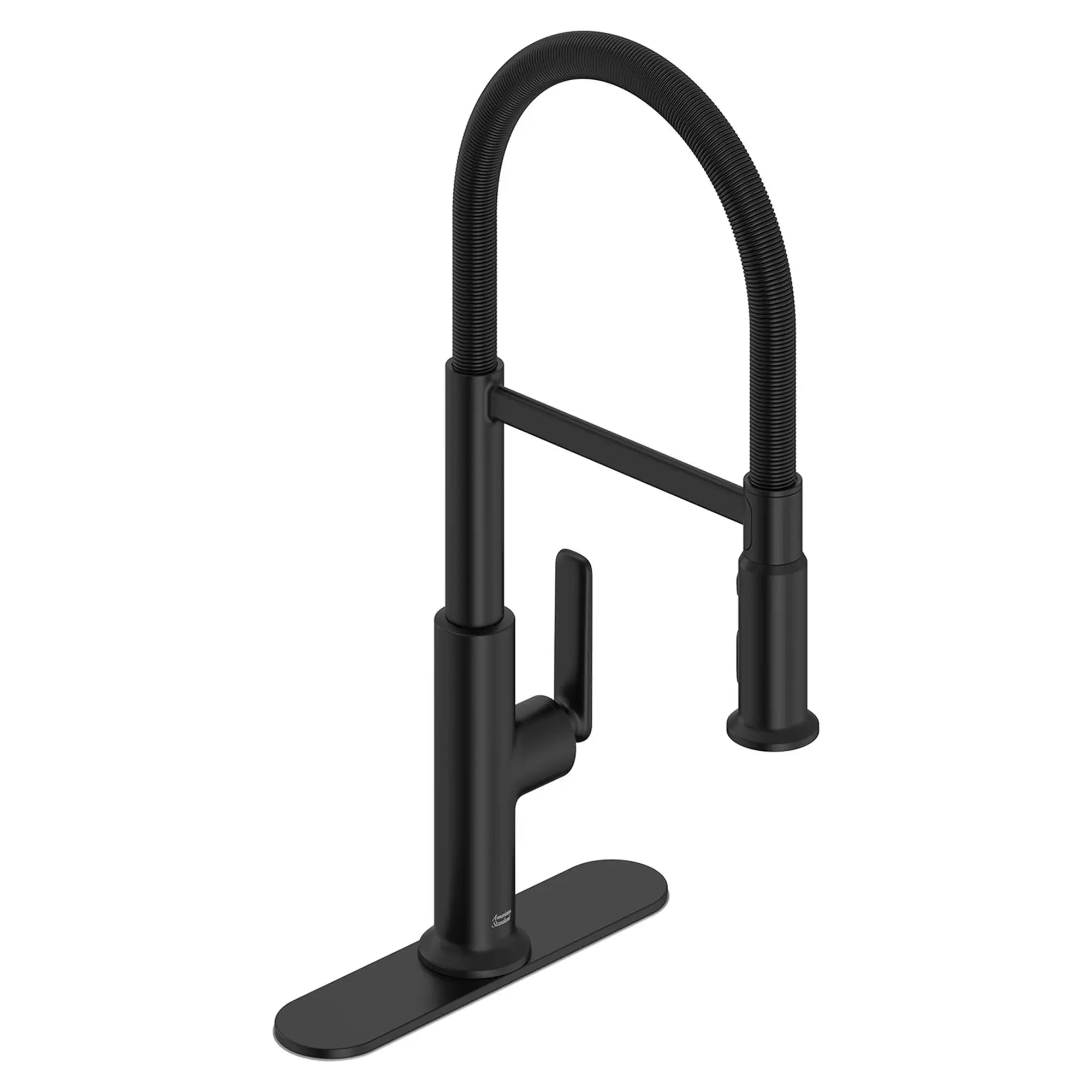 Sonner Single-Handle Semi-Pro 3-Function Kitchen Faucet 1.8 gpm/6.8 L/min with Deck Plate // MATTE BLACK // 260200_Sonner_SiloRight_1176962430_0002_FEBRUARY2025_2_CDNwebp.webp