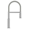 [1176960750] Sonner Single-Handle Semi-Pro 3-Function Kitchen Faucet 1.8 gpm/6.8 L/min with Deck Plate - Brushed Cool Sunrise