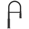 [1176962430] Sonner Single-Handle Semi-Pro 3-Function Kitchen Faucet 1.8 gpm/6.8 L/min with Deck Plate - Brushed Cool Sunrise