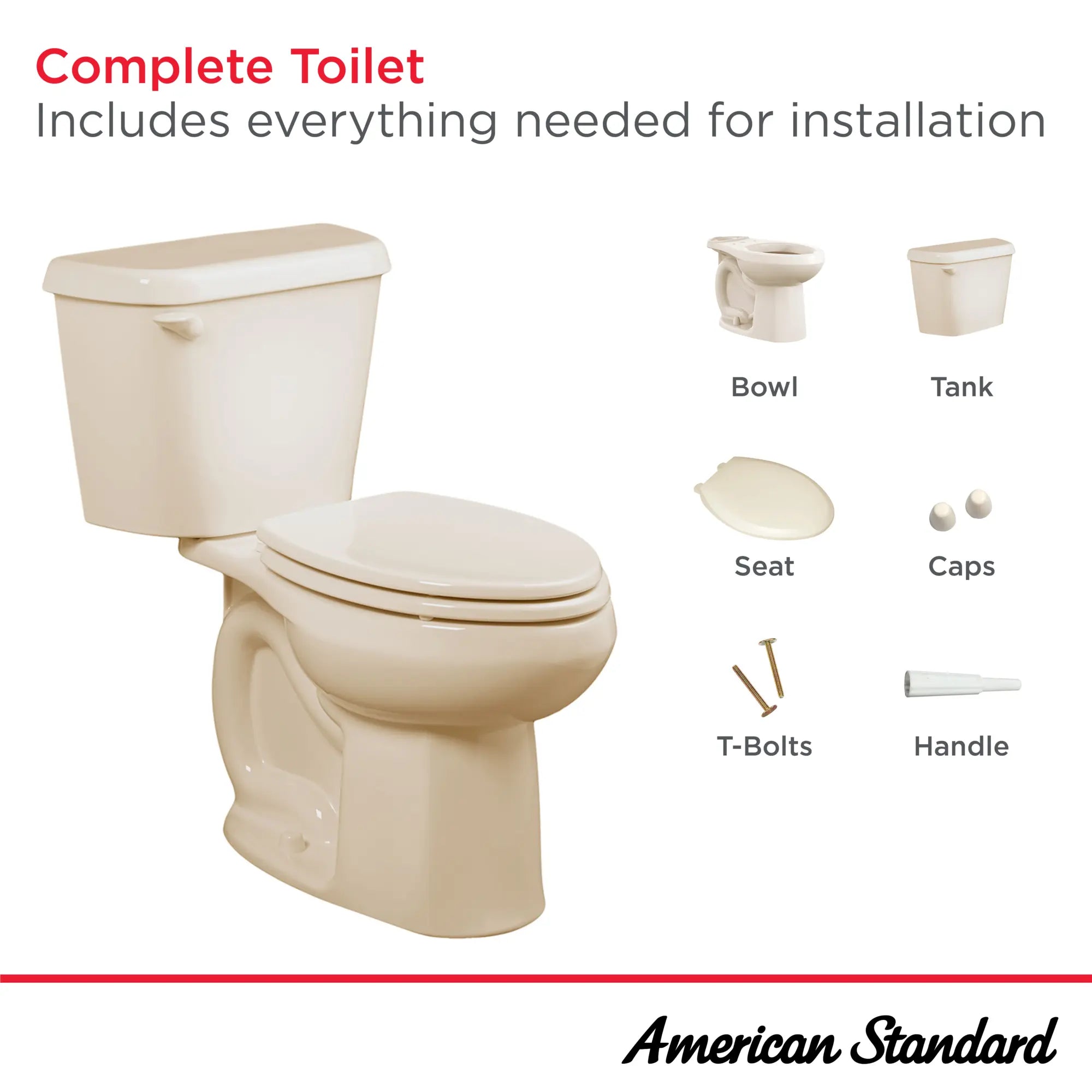 Colony 1.28 GPF/4.8 LPF Left Trip Lever 16-1/2-in. Elongated-Front Toilet with Seat // WHITE // 260300_Colony_Infographic_751AA101.021_0001_MAR2025_CDNwebp.webp