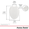 [5025A65G.020] Telescoping Slow-Close Easy Lift-Off Elongated Toilet Seat - White