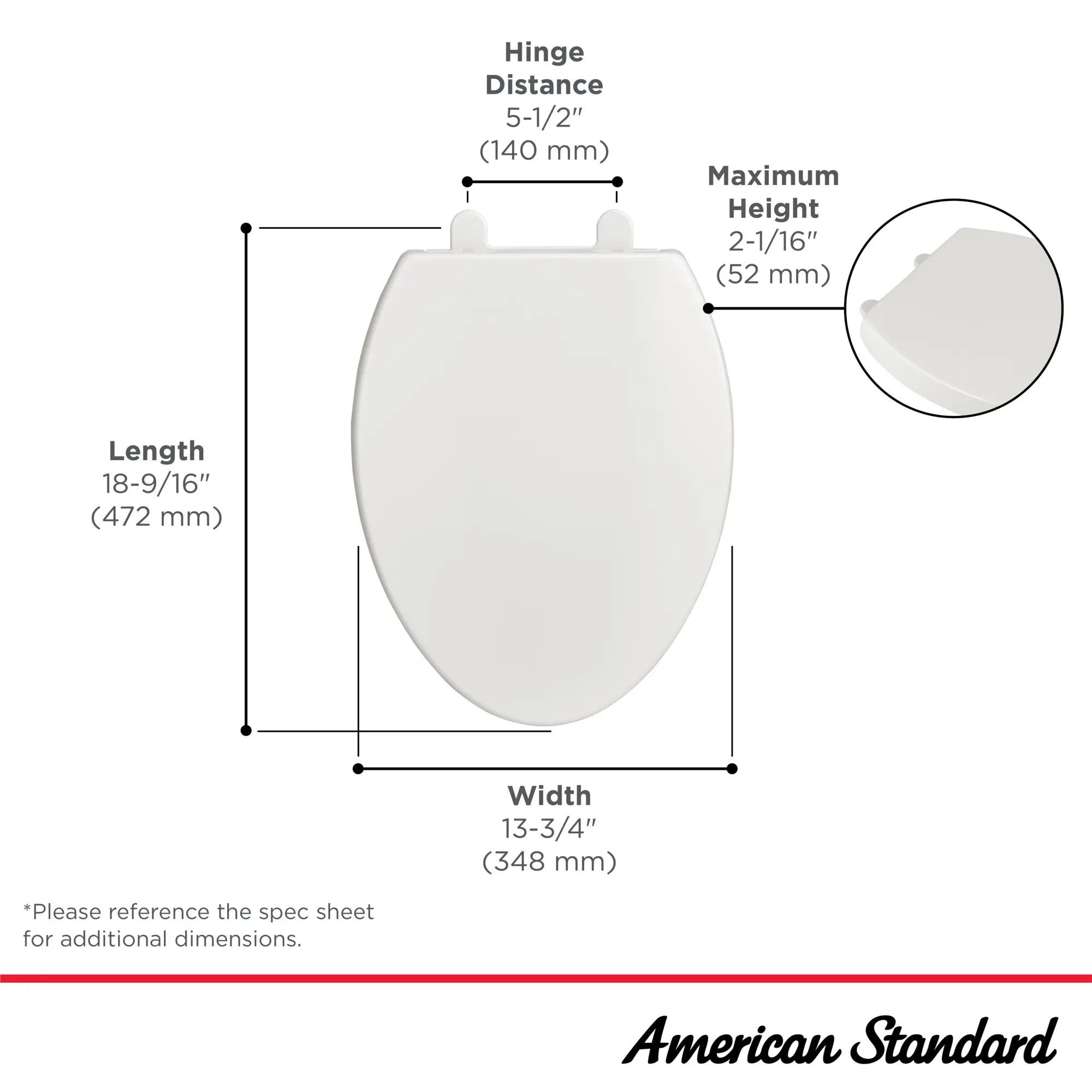 Telescoping Slow-Close Easy Lift-Off Elongated Toilet Seat // WHITE // 262774_Telescoping_Infographic_5025A65G020_0001_May2025_0_CDNwebp.webp