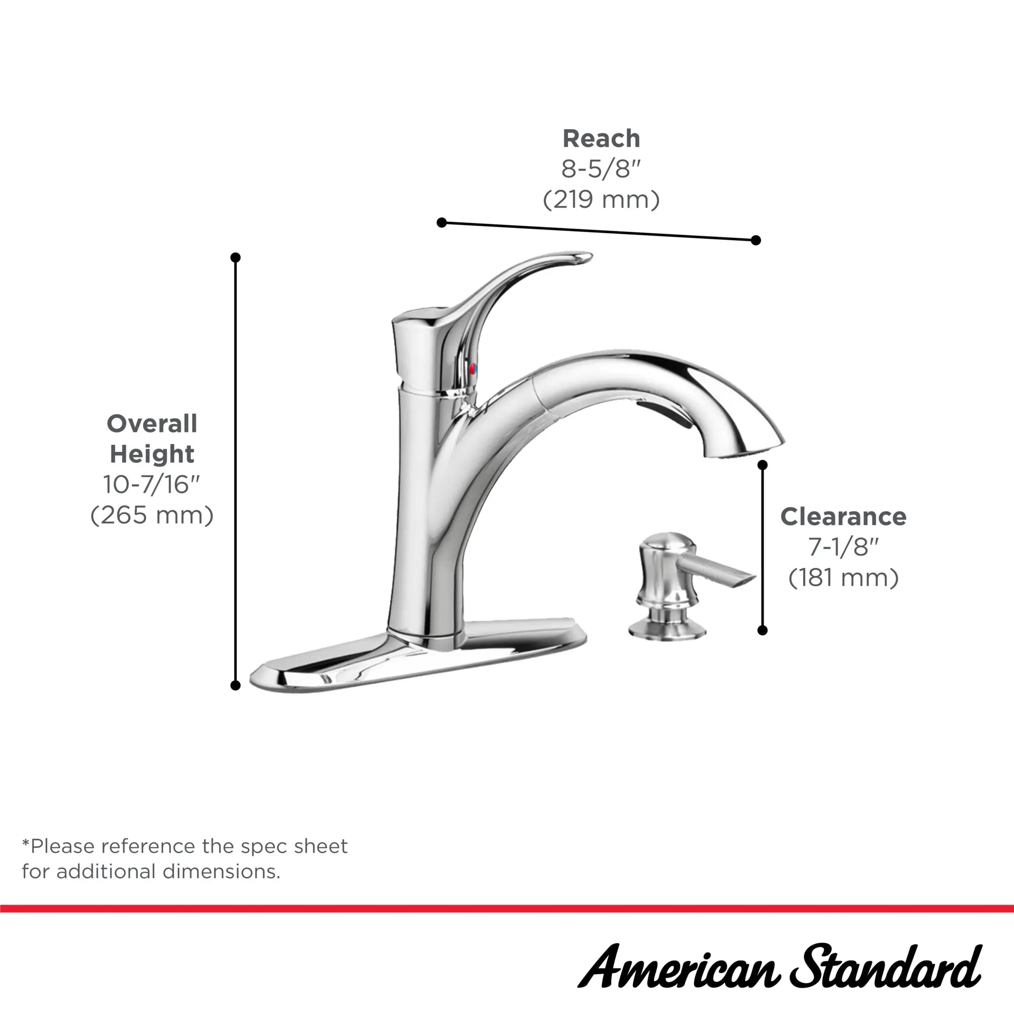 Mesa 1-Handle Pull-Out Kitchen Faucet with Soap Dispenser // POLISHED CHROME // 262797_Mesa_Infographic_9015101_0002_MAY2025_0_CDNwebp.webp
