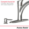 [9015101.002] Mesa 1-Handle Pull-Out Kitchen Faucet with Soap Dispenser - Polished Chrome