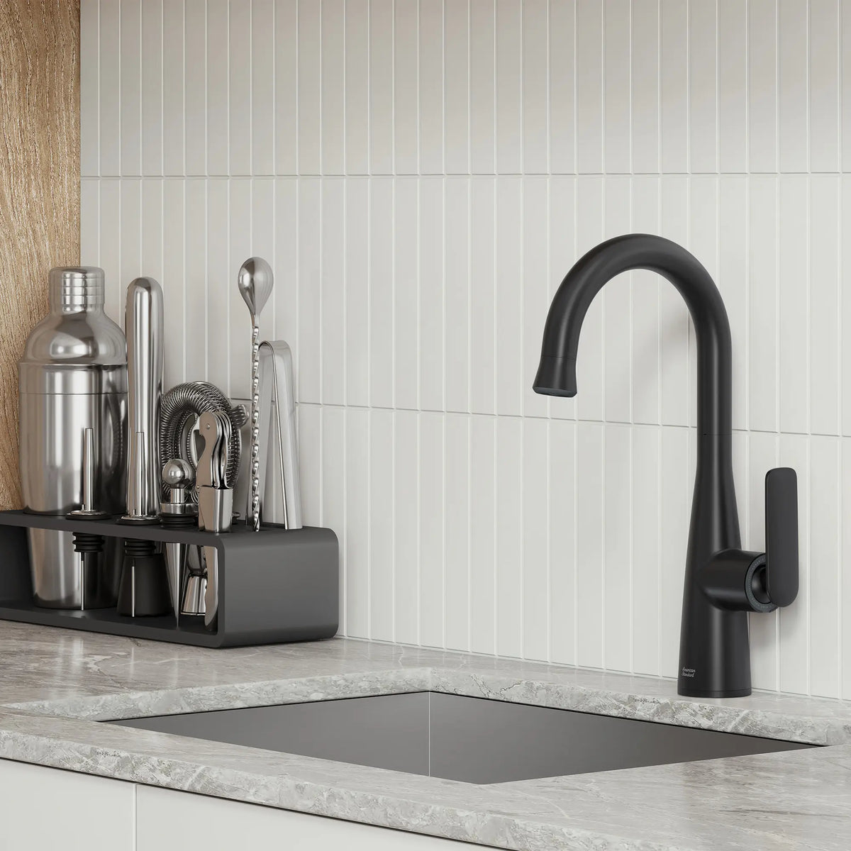 Aspirations Pull-Down Bar Faucet // MATTE BLACK // 263024_Aspirations_EnvironmentCloseUpl_1048272430_0001_FEBURARY2025_0_CDNwebp_bbe10087-9ef9-4e19-b4a7-265f8a48207f.webp
