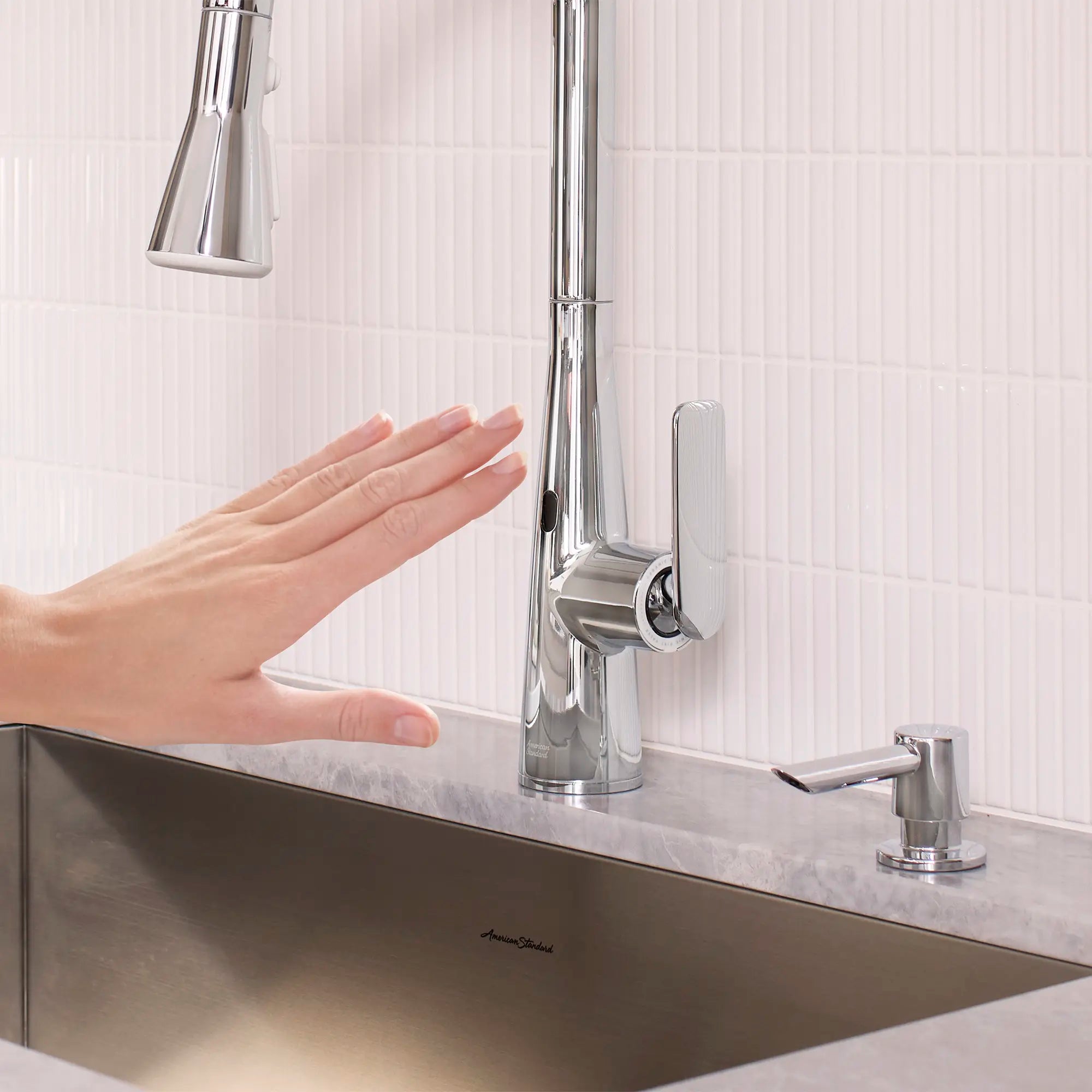 Aspirations Touchless Pull-Down Kitchen Faucet // POLISHED CHROME // 263745_Aspirations_Touchless_1048800000_0001_APRIL2025_0_CDNwebp.webp