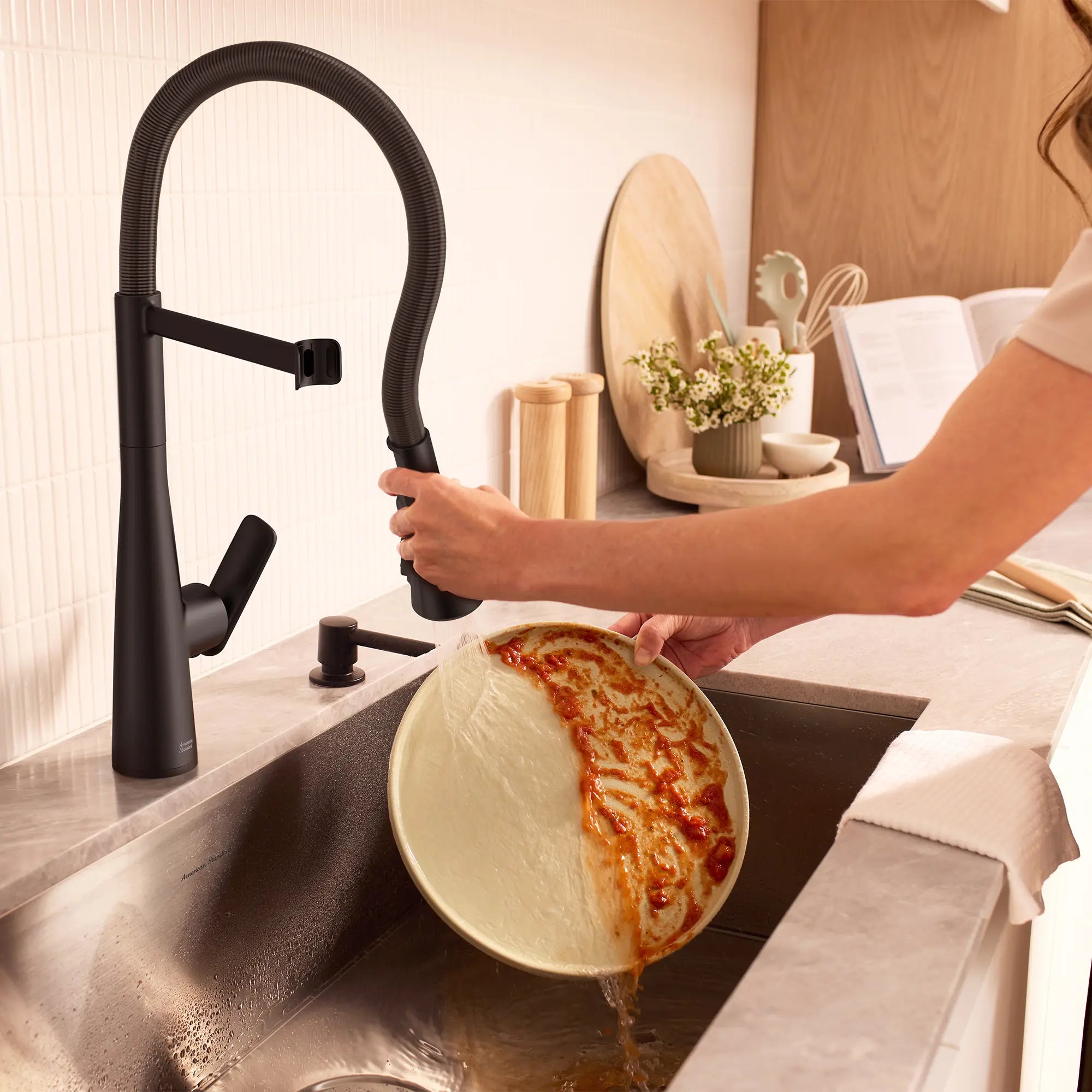 Aspirations Semi-Pro Kitchen Faucet // MATTE BLACK // 263796_Aspirations_Lifestyle_1048822430_0004_June2025_1_CDNwebp_558d18d5-a664-400f-bda8-7b9bf62bccf1.webp