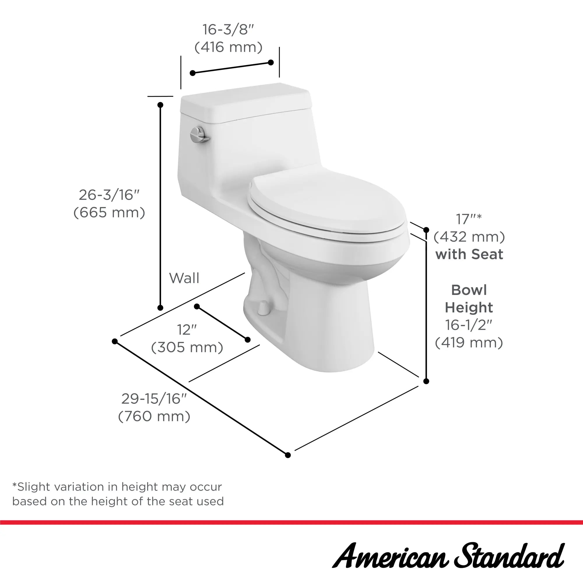 Colony® One-Piece 1.28 gpf/4.8 Lpf Chair Height Elongated Toilet With Seat // WHITE // 264997_Colony_Infographic_2961A104SC_0001_May2025_2_CDNwebp.webp