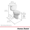 [2467016.020] Cadet® Two-Piece Pressure Assist 1.6 gpf/6.0 Lpf Chair Height Elongated EverClean® Toilet - White