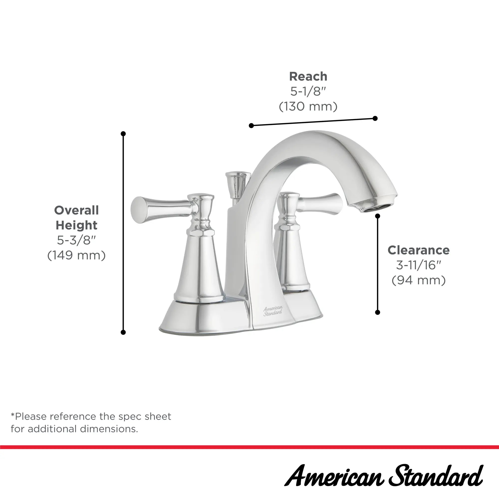 Chancellor® 4-Inch Centerset 2-Handle Bathroom Faucet 1.2 gpm/4.5 L/min With Lever Handles // POLISHED CHROME // 265902_Chancellor_Infographic_7022201_0001_JUL2025_0_CDNwebp.webp