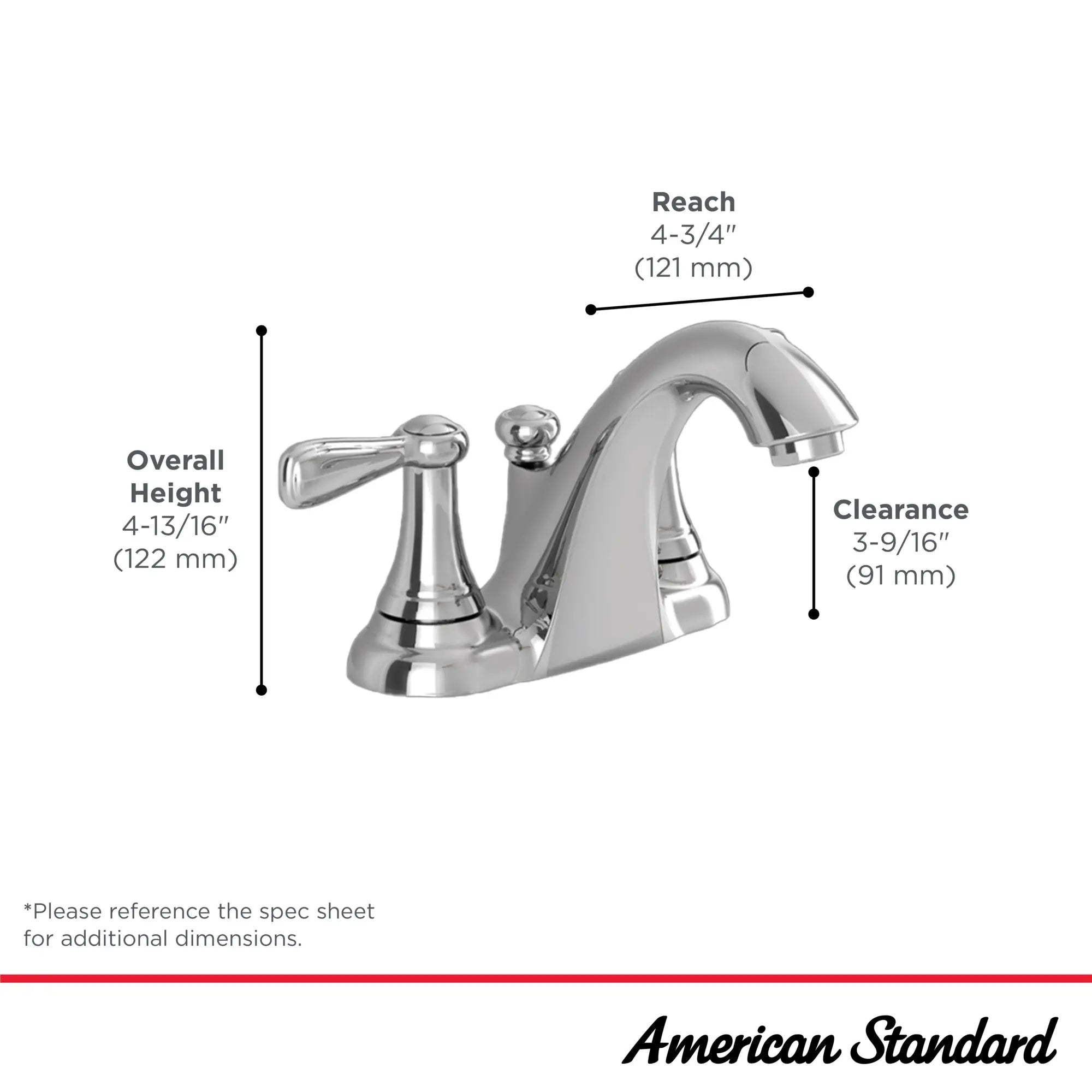 Marquette 4-Inch Centerset 2-Handle Low-Arc Bathroom Faucet 1.5 GPM with Drain // POLISHED CHROME // 266062_Marquette_Infographic_7764F_0001_JUL2025_0_CDNwebp.webp