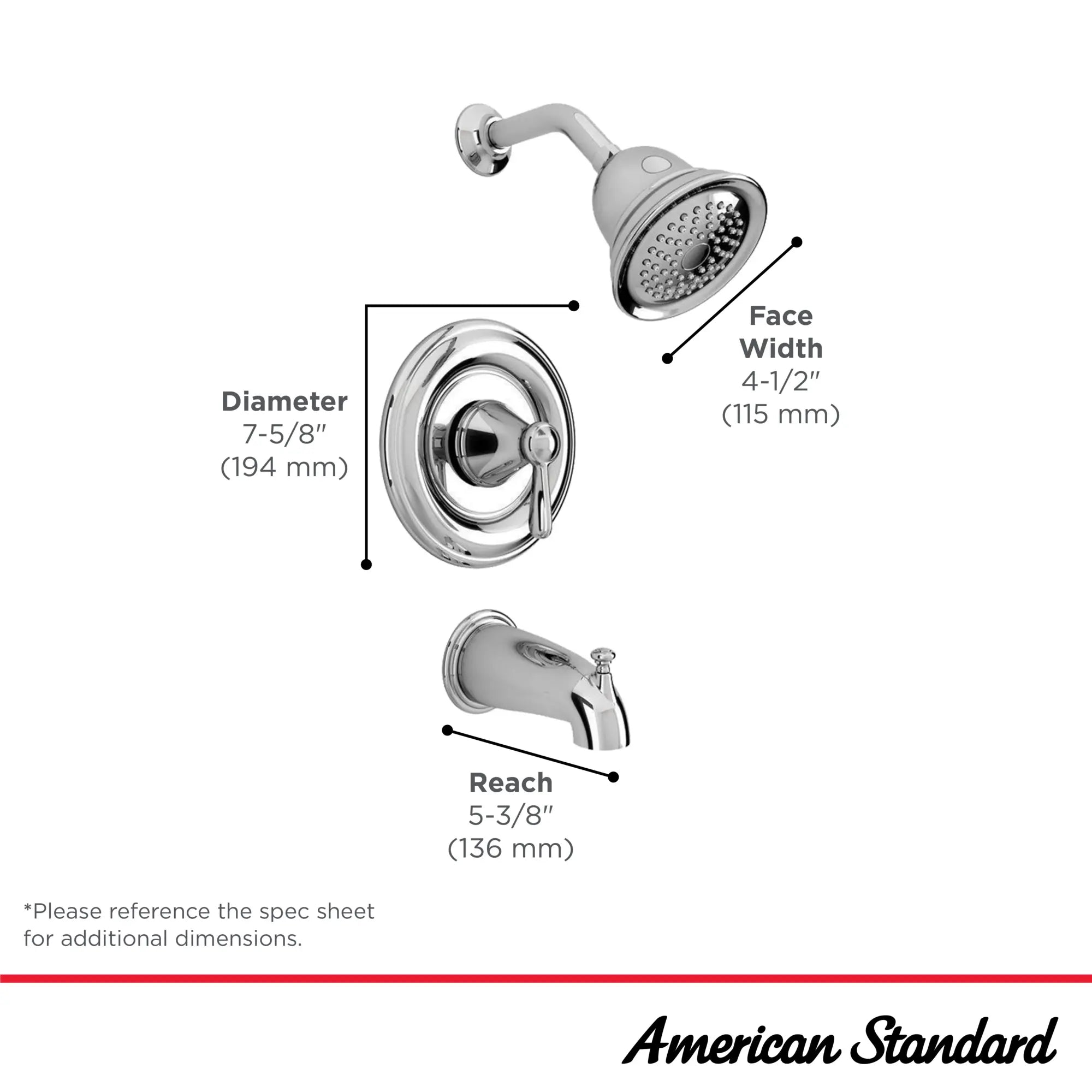 Marquette Anti-Scald Pressure Balance Tub & Shower Set // POLISHED CHROME // 266064_Marquette_Infographic_7761_0002_JUL2025_0_CDNwebp.webp