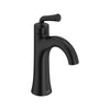 [1351502430] Edgeline Single Hole Single-Handle Bathroom Faucet - Matte Black