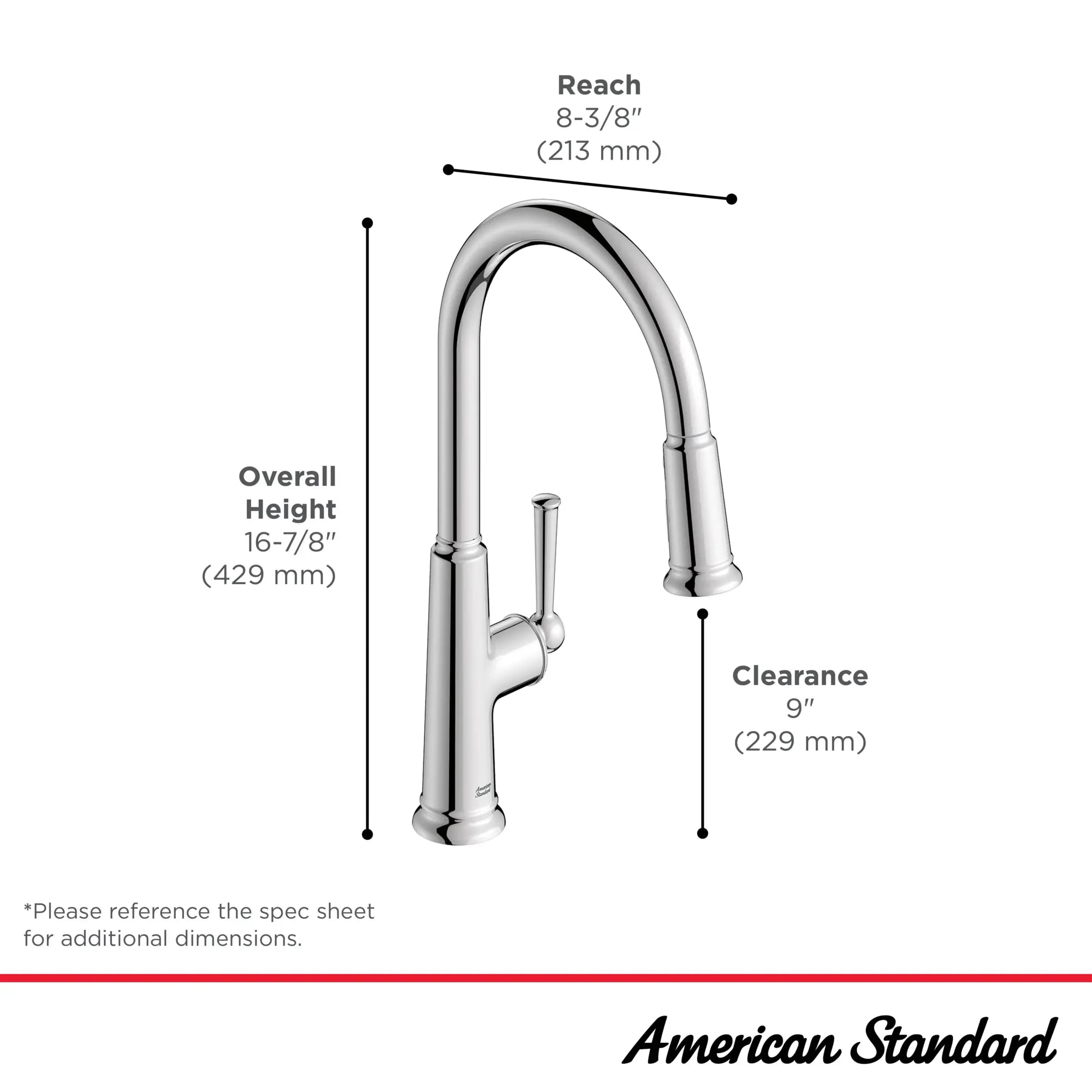 Highgrove Single-Handle Pull-Down 3-Function Kitchen Faucet 1.8 gpm/6.8 L/min with Deck Plate // BRUSHED COOL SUNRISE // 266591_Highgrove_infographic_1176340_0010_JUL2025_0_CDNwebp.webp