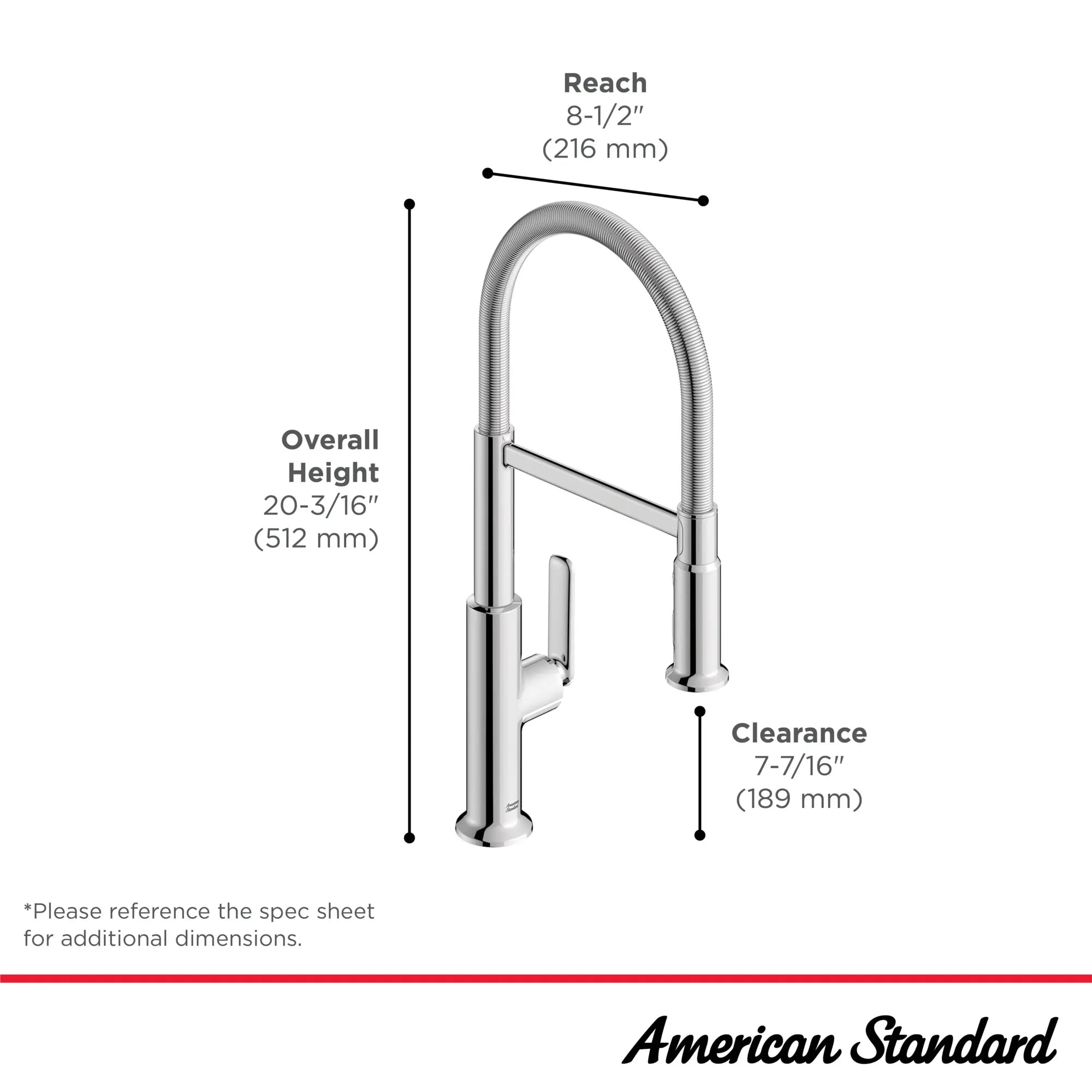 Sonner Single-Handle Semi-Pro 3-Function Kitchen Faucet 1.8 gpm/6.8 L/min with Deck Plate // POLISHED CHROME // 266592_Sonner_Infographic_1176960020_0003_MARCH2026_1_CDNwebp.webp