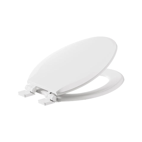 Bedminster Slow-Close & Easy Lift-Off Elongated Wood Toilet Seat