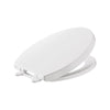 [5025A65G.020] Telescoping Slow-Close Easy Lift-Off Elongated Toilet Seat - White