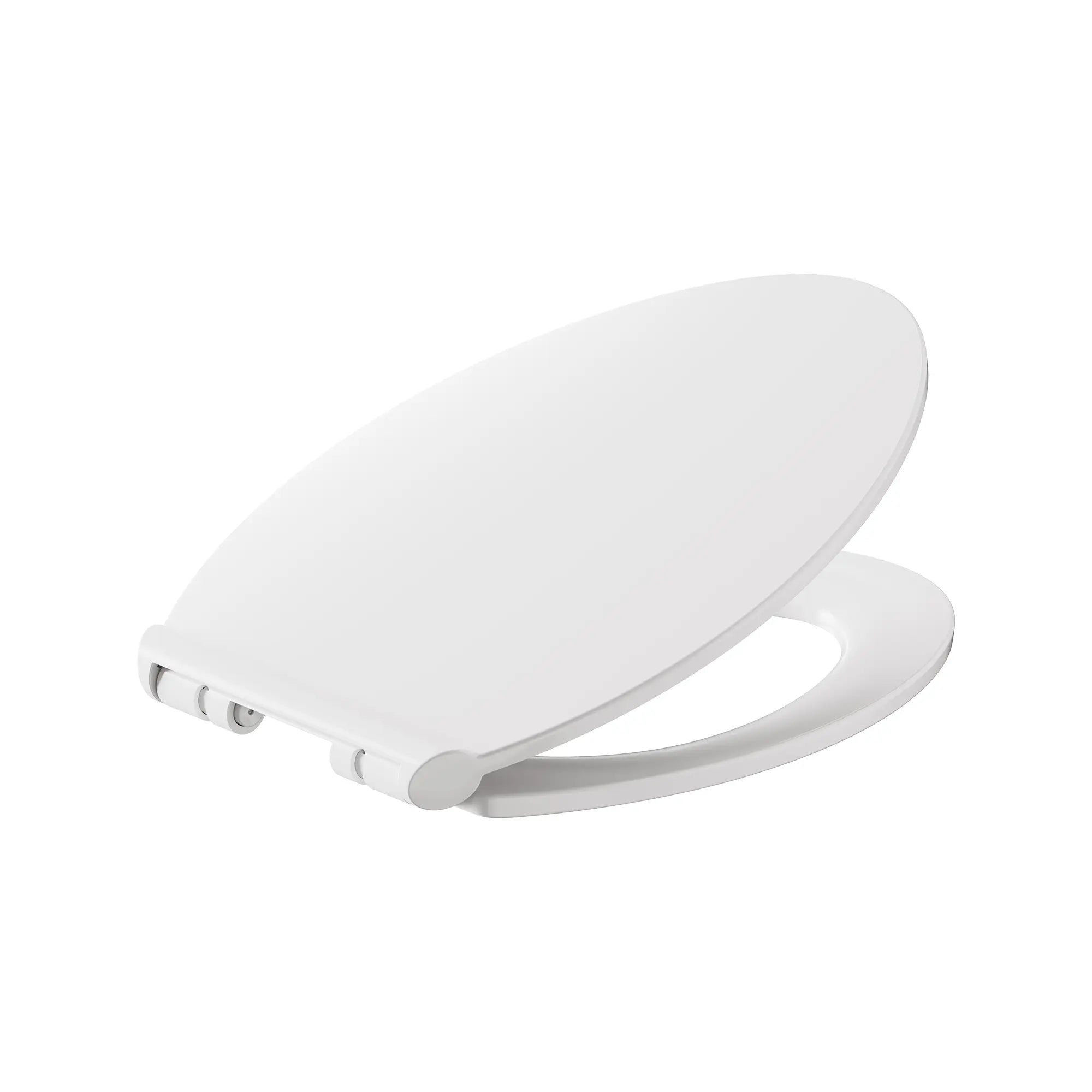 Contemporary Slow-Close & Easy Lift-Off Elongated Toilet Seat for VorMax® CleanCurve® Style Rims // WHITE // 266873_Contemporary_SiloOpen_5055A65C.020_0001_June2025_0_CDNwebp.webp