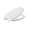 [5020A65G.020] Traditional Slow-Close & Easy Lift-Off Elongated Toilet Seat - White