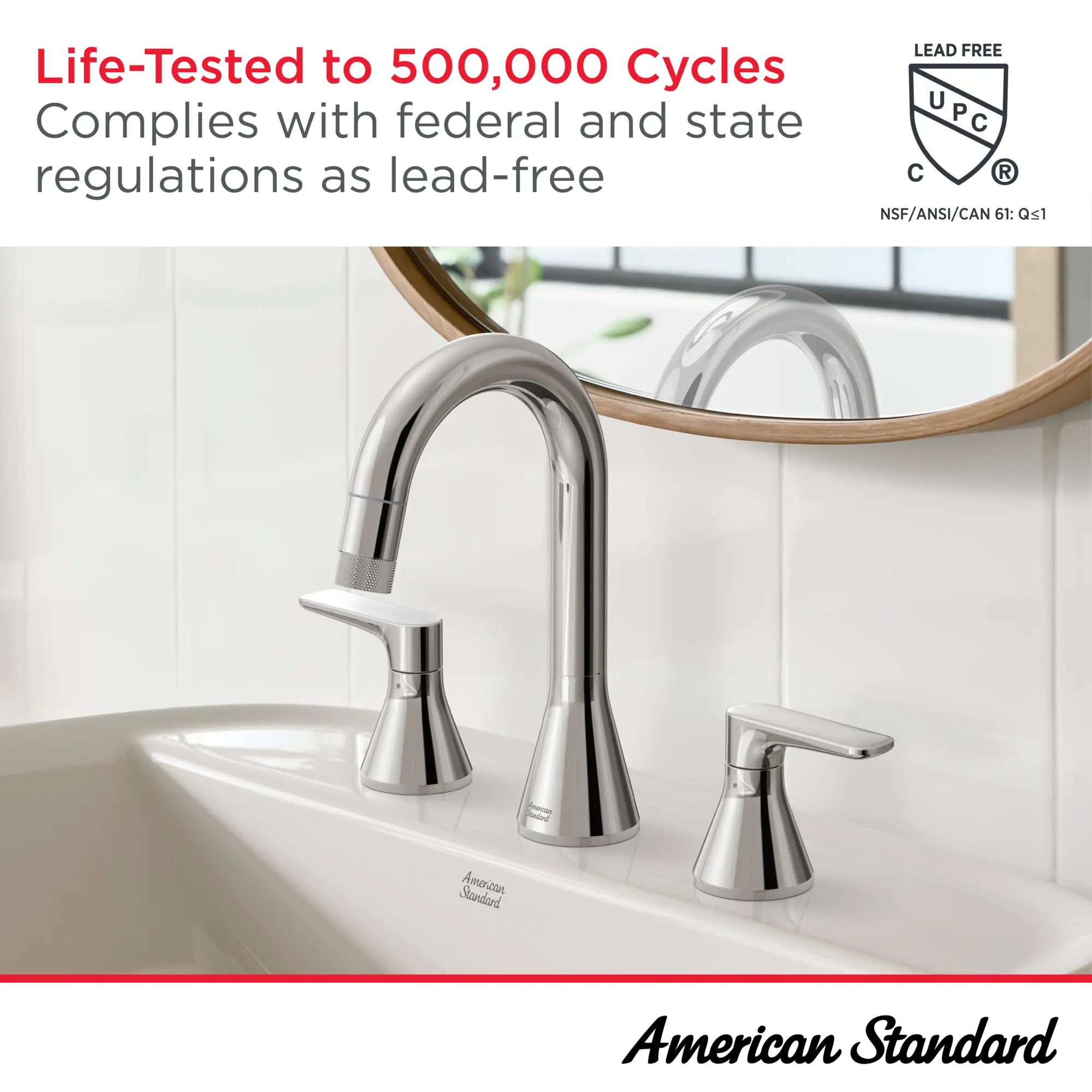 Hillpoint 2-Handle 4 in. Centerset Faucet, 1.2gpm // POLISHED CHROME // 267683_LeadFree_Infographic_Bathroom_0001_JUL2025_0_CDNwebp_bde44df7-968e-4f5b-a9e2-d563fb8ce16f.webp